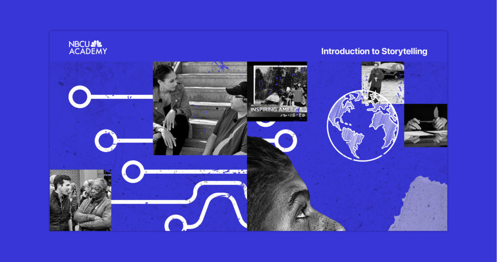 NBCU Academy Introduction to Storytelling course graphic